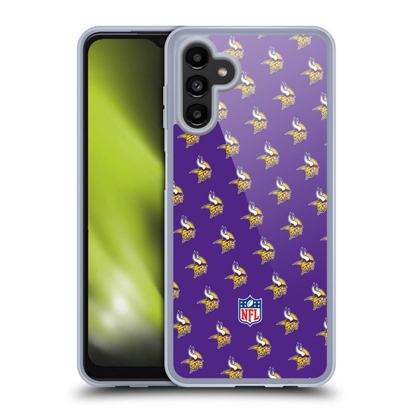 NFL Minnesota Vikings Artwork Patterns Soft Gel Case for Samsung Galaxy A13 5G (2021)