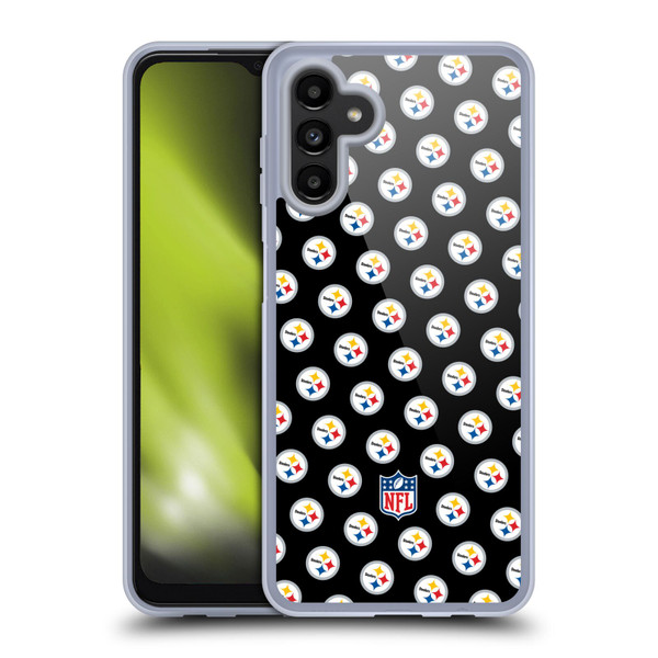NFL Pittsburgh Steelers Artwork Patterns Soft Gel Case for Samsung Galaxy A13 5G (2021)