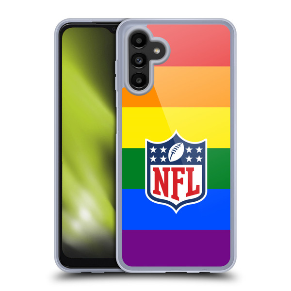 NFL Shield Pride Soft Gel Case for Samsung Galaxy A13 5G (2021)