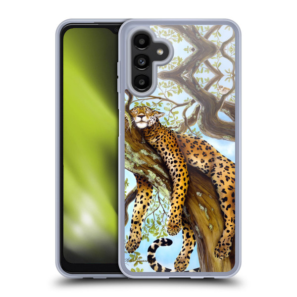 Lisa Sparling Creatures Leopard Soft Gel Case for Samsung Galaxy A13 5G (2021)