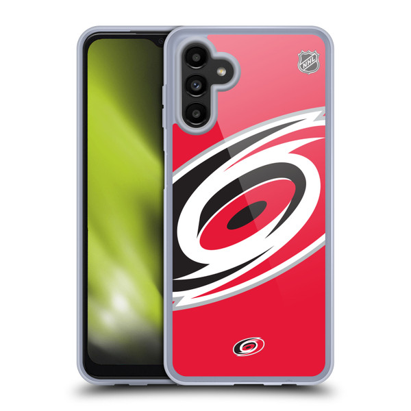 NHL Carolina Hurricanes Oversized Soft Gel Case for Samsung Galaxy A13 5G (2021)