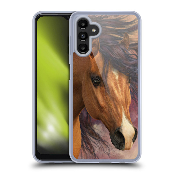 Laurie Prindle Western Stallion Flash Soft Gel Case for Samsung Galaxy A13 5G (2021)
