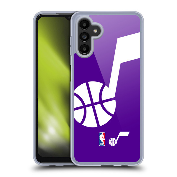 NBA Utah Jazz Logo Oversized Soft Gel Case for Samsung Galaxy A13 5G (2021)