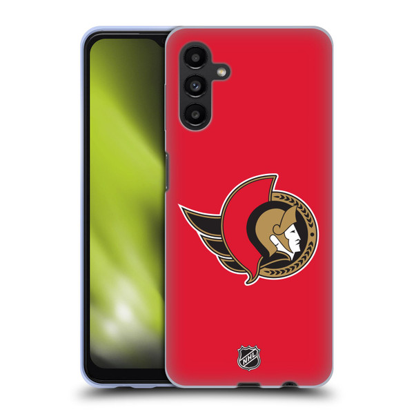 NHL Ottawa Senators Plain Soft Gel Case for Samsung Galaxy A13 5G (2021)