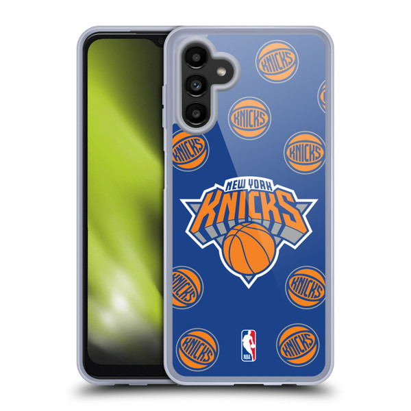 NBA New York Knicks Patterns Soft Gel Case for Samsung Galaxy A13 5G (2021)