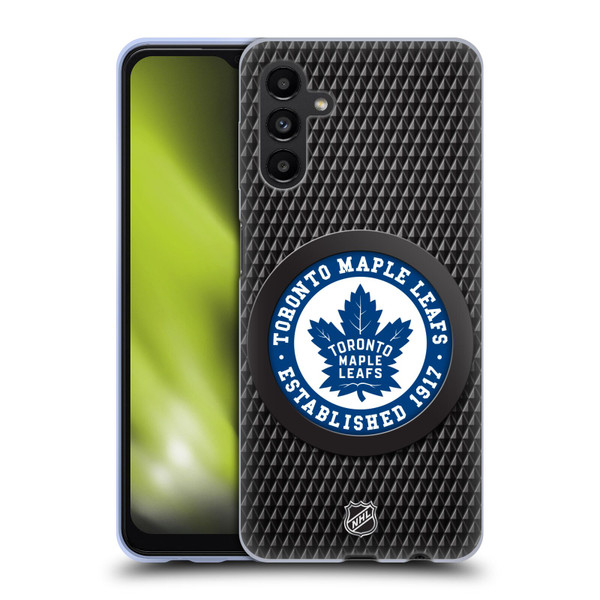 NHL Toronto Maple Leafs Puck Texture Soft Gel Case for Samsung Galaxy A13 5G (2021)