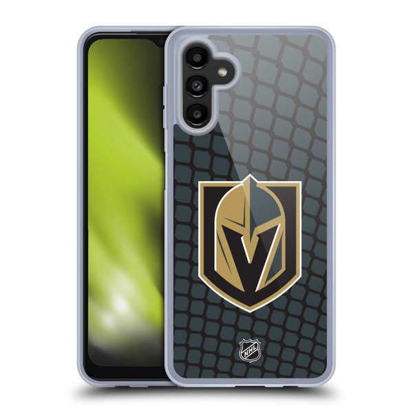NHL Vegas Golden Knights Net Pattern Soft Gel Case for Samsung Galaxy A13 5G (2021)