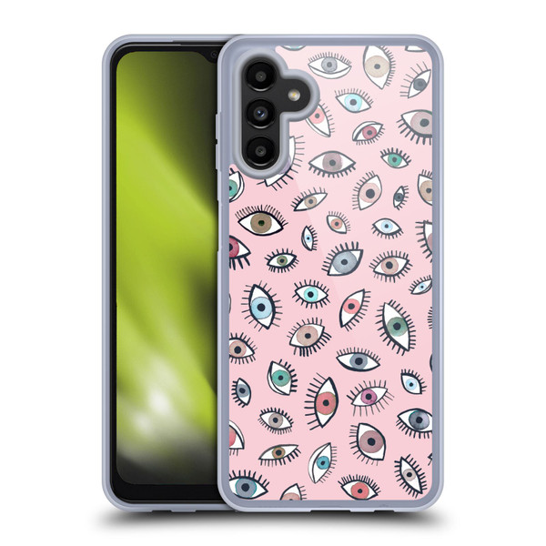 Ninola Patterns 4 Eyes Pink Soft Gel Case for Samsung Galaxy A13 5G (2021)