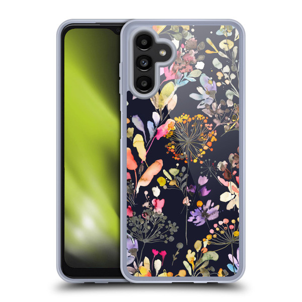 Ninola Wild Grasses Black Soft Gel Case for Samsung Galaxy A13 5G (2021)