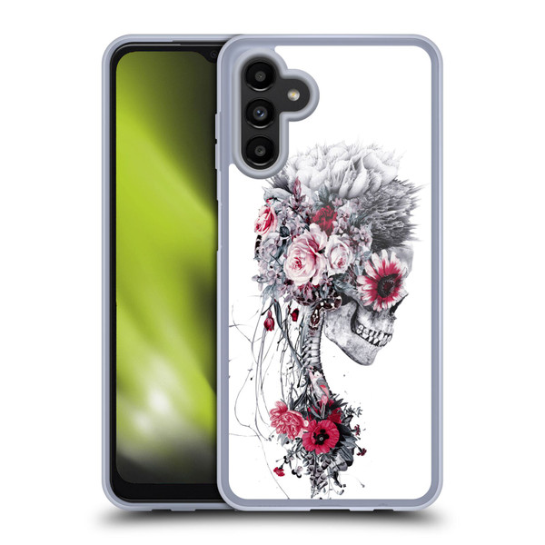 Riza Peker Skulls 6 Bride Soft Gel Case for Samsung Galaxy A13 5G (2021)