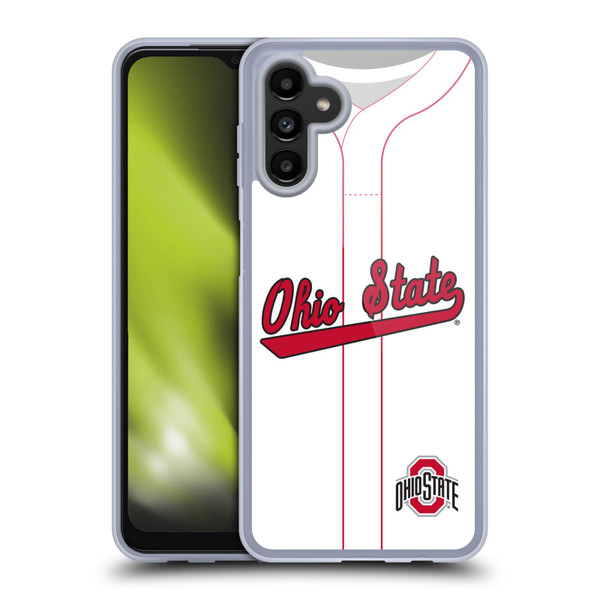 Ohio State University Jersey Baseball Home Soft Gel Case for Samsung Galaxy A13 5G (2021)