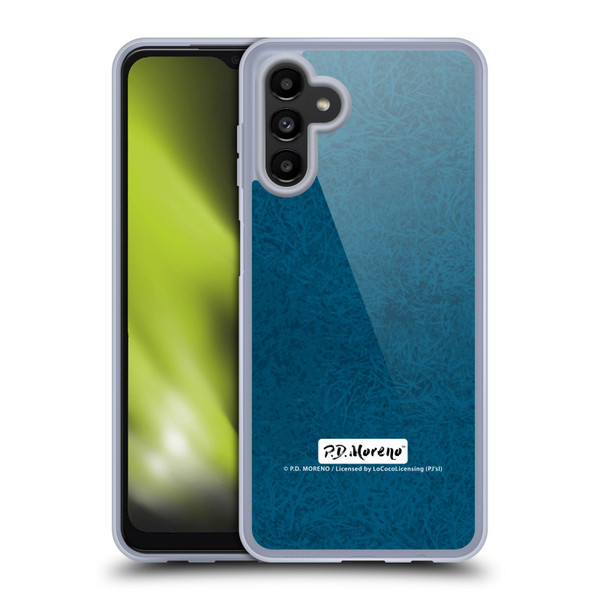 P.D. Moreno Patterns Teal Soft Gel Case for Samsung Galaxy A13 5G (2021)