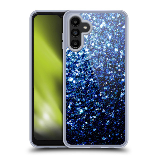 PLdesign Glitter Sparkles Dark Blue Soft Gel Case for Samsung Galaxy A13 5G (2021)
