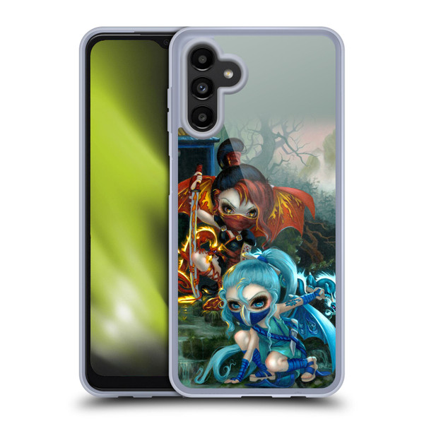 Strangeling Dragon Elemental Ninja Fairies Soft Gel Case for Samsung Galaxy A13 5G (2021)