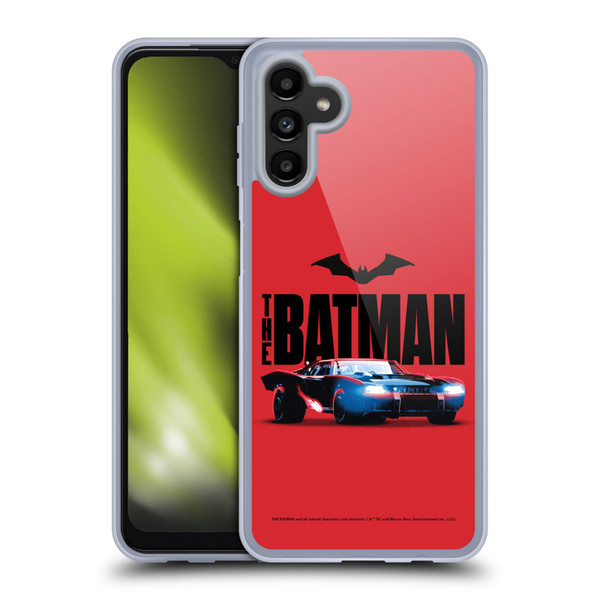 The Batman Neo-Noir Graphics Batmobile Soft Gel Case for Samsung Galaxy A13 5G (2021)
