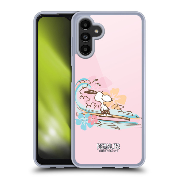 Peanuts Beach Snoopy Surf Soft Gel Case for Samsung Galaxy A13 5G (2021)