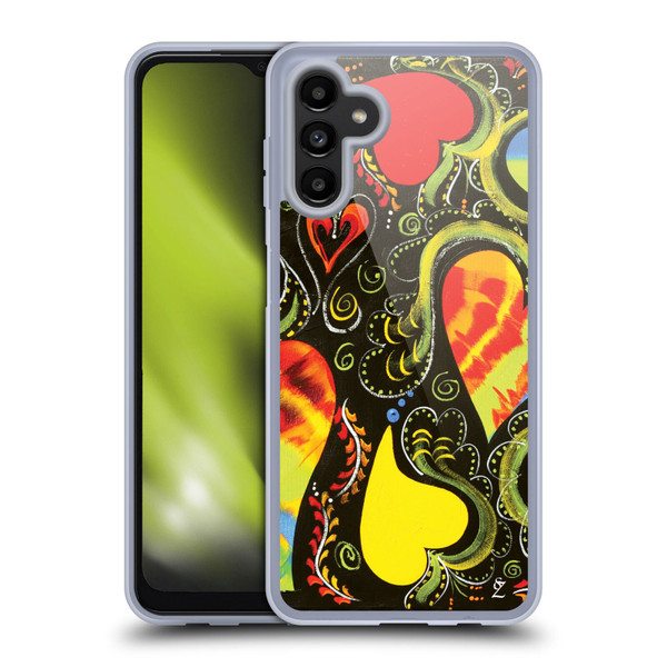 Suzan Lind Colours & Patterns Love Dance Soft Gel Case for Samsung Galaxy A13 5G (2021)