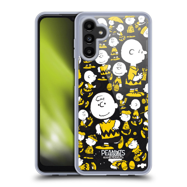Peanuts Charlie Brown Patterns 3 Soft Gel Case for Samsung Galaxy A13 5G (2021)