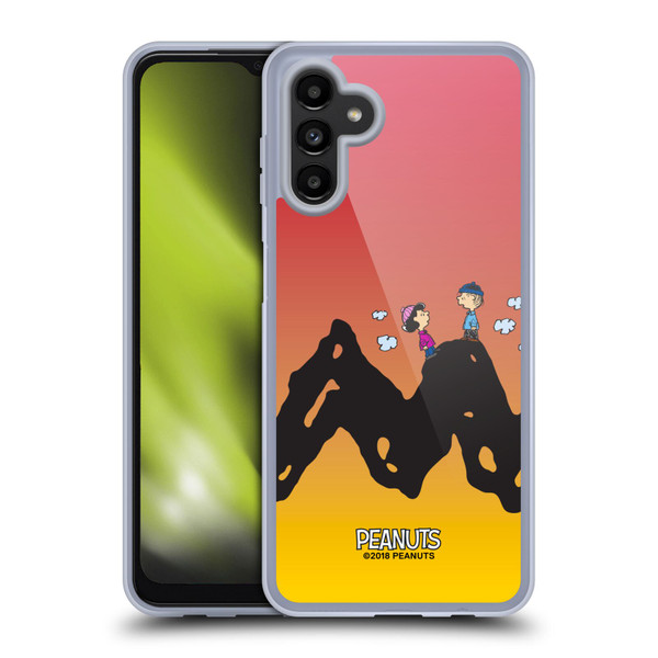 Peanuts Characters Charlie & Lucy Soft Gel Case for Samsung Galaxy A13 5G (2021)
