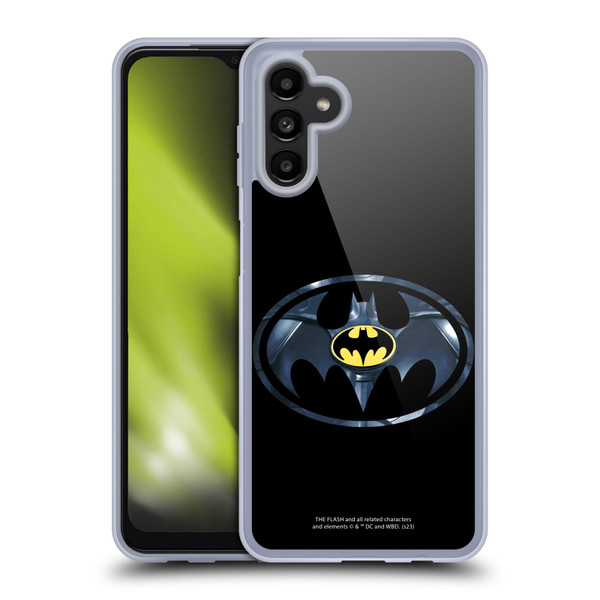 The Flash 2023 Graphics Black Batman Logo Soft Gel Case for Samsung Galaxy A13 5G (2021)