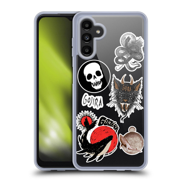 Gojira Graphics Sticker Print Soft Gel Case for Samsung Galaxy A13 5G (2021)