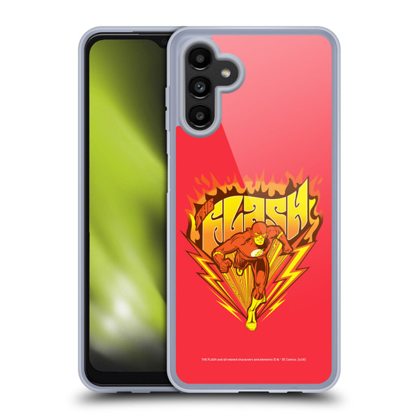 The Flash DC Comics Vintage Fastest Man Soft Gel Case for Samsung Galaxy A13 5G (2021)