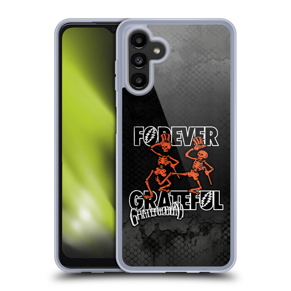 Grateful Dead Graphics Dancing Skeletons Soft Gel Case for Samsung Galaxy A13 5G (2021)