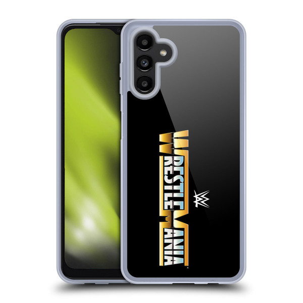 WWE TV Program Logo Wrestlemania Soft Gel Case for Samsung Galaxy A13 5G (2021)
