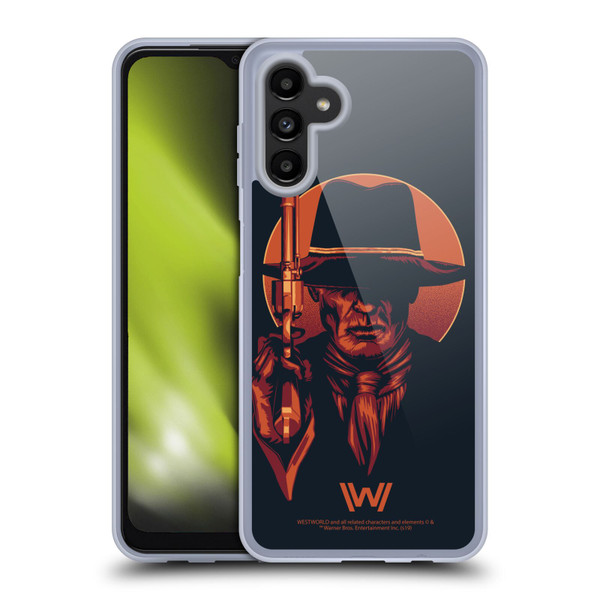 Westworld Graphics Man In Black 2 Soft Gel Case for Samsung Galaxy A13 5G (2021)
