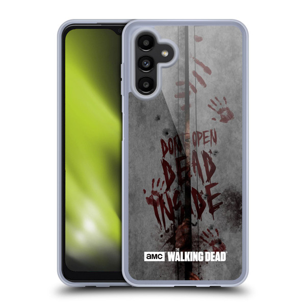 AMC The Walking Dead Typography Dead Inside Soft Gel Case for Samsung Galaxy A13 5G (2021)