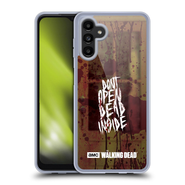 AMC The Walking Dead Typography Do Not Open Soft Gel Case for Samsung Galaxy A13 5G (2021)