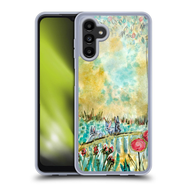 Wyanne Nature 2 Three Rabbits Soft Gel Case for Samsung Galaxy A13 5G (2021)
