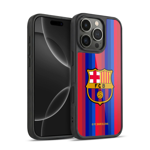 FC Barcelona 2026/27 Crest Kit Home Gel Armour Case For Apple iPhone 16 Pro
