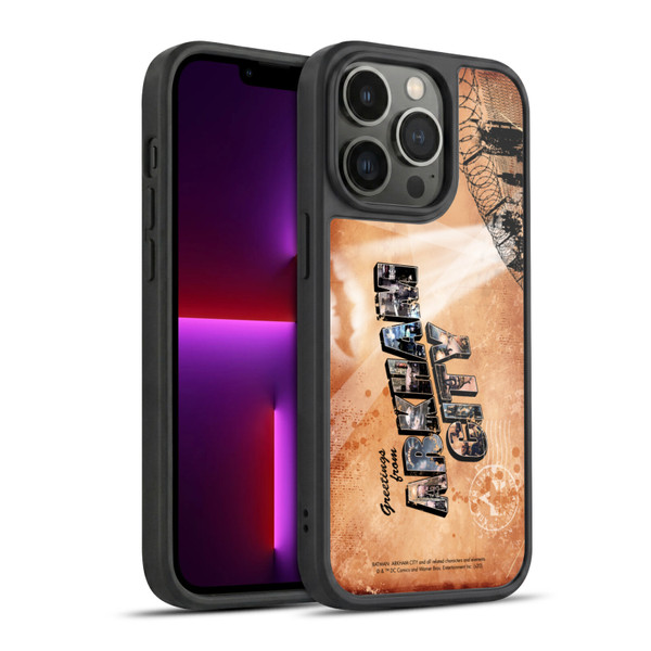 Batman Arkham City Graphics Postcard Gel Armour Case For Apple iPhone 13 Pro
