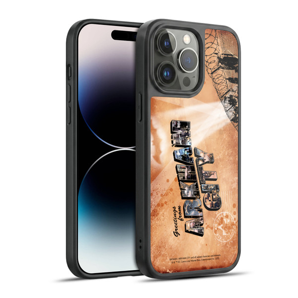 Batman Arkham City Graphics Postcard Gel Armour Case For Apple iPhone 14 Pro Max