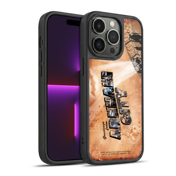 Batman Arkham City Graphics Postcard Gel Armour Case For Apple iPhone 14 Pro