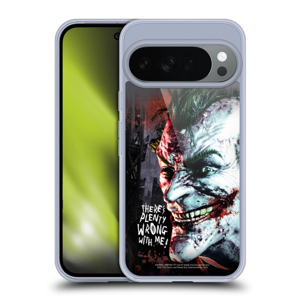 Batman Arkham City Graphics Joker Wrong With Me Soft Gel Case for Google Pixel 10