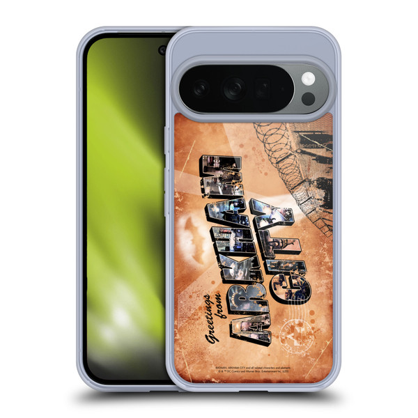 Batman Arkham City Graphics Postcard Soft Gel Case for Google Pixel 10