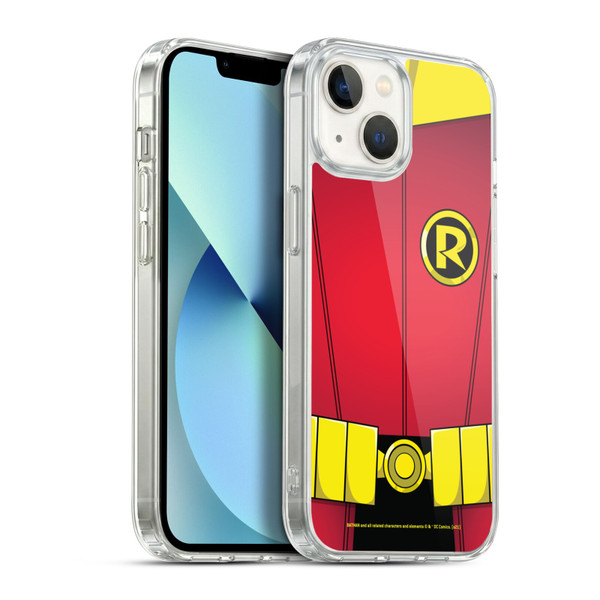 Batman DC Comics Damian Wayne Robin Costume Soft Gel Case for Apple iPhone 13