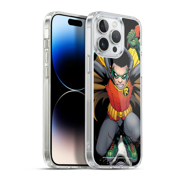 Batman DC Comics Damian Wayne Robin Soft Gel Case for Apple iPhone 13 Pro Max & MagSafe