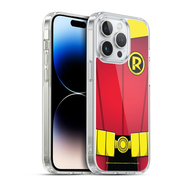 Batman DC Comics Damian Wayne Robin Costume Soft Gel Case for Apple iPhone 14 Pro & MagSafe
