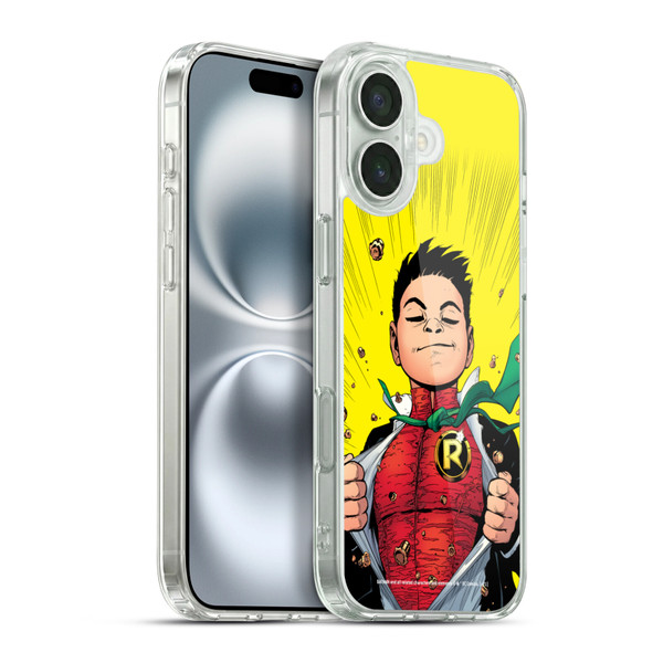 Batman DC Comics Damian Wayne #38 Bulletproof Soft Gel Case for Apple iPhone 16 Plus & MagSafe