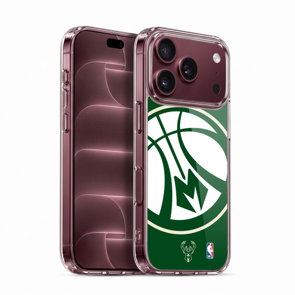 NBA Milwaukee Bucks Oversized Soft Gel Case for Apple iPhone 18 Pro