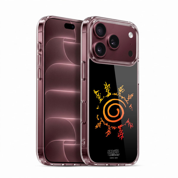 Naruto Shippuden Iconic Kurama Seal Soft Gel Case for Apple iPhone 18 Pro