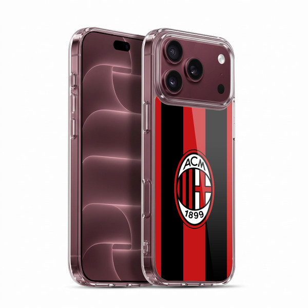 AC Milan 2026/27 Crest Kit Home Soft Gel Case for Apple iPhone 18 Pro Max