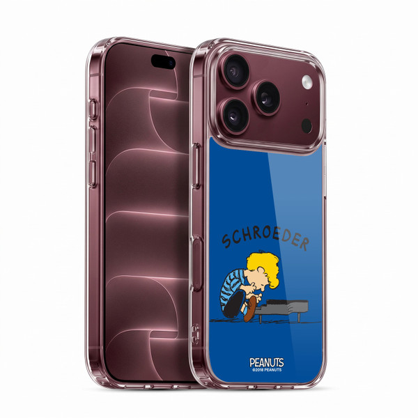 Peanuts Characters Schroeder Soft Gel Case for Apple iPhone 18 Pro