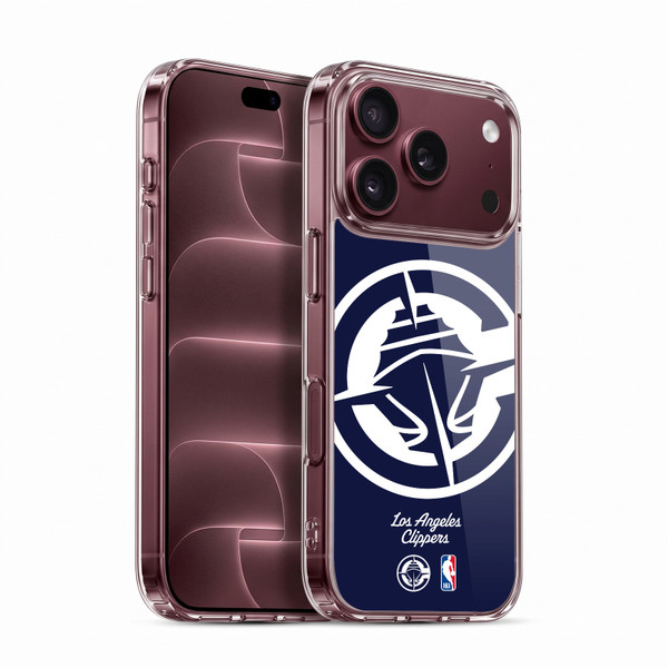 NBA Los Angeles Clippers Logo Oversized Soft Gel Case for Apple iPhone 18 Pro