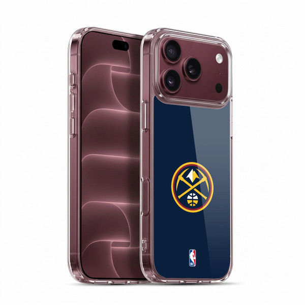 NBA Denver Nuggets Logo Midnight Blue Soft Gel Case for Apple iPhone 18 Pro Max