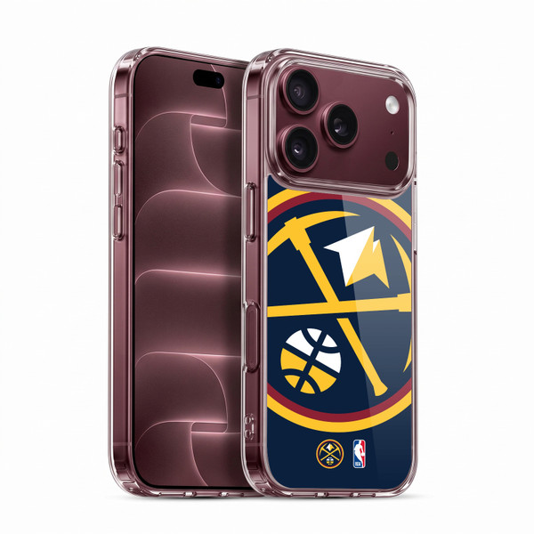 NBA Denver Nuggets Logo Oversized Soft Gel Case for Apple iPhone 18 Pro