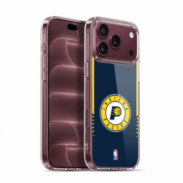 NBA Indiana Pacers Logo Navy Design Soft Gel Case for Apple iPhone 18 Pro Max